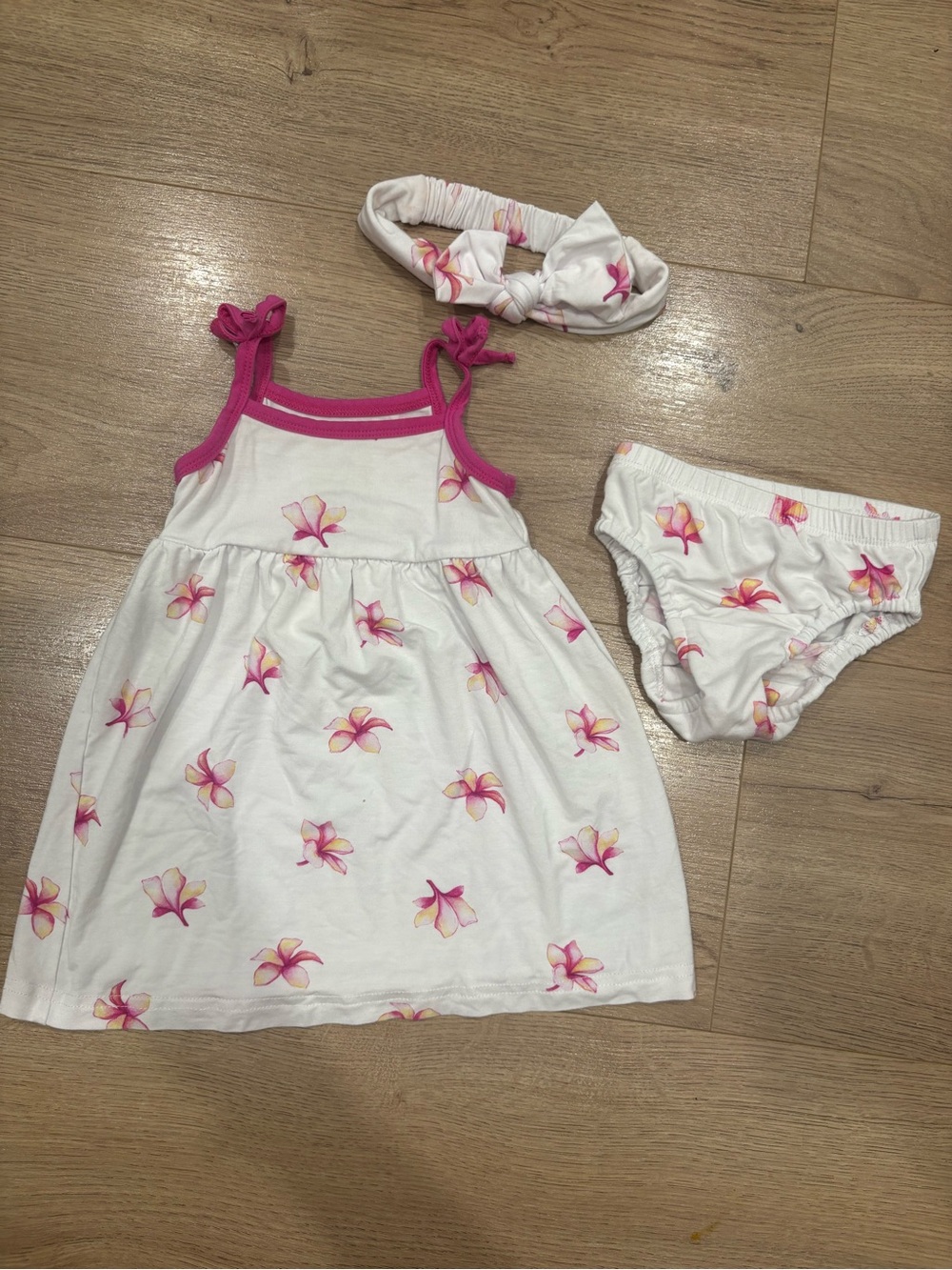 Coco moon Hawaii plumeria dress
